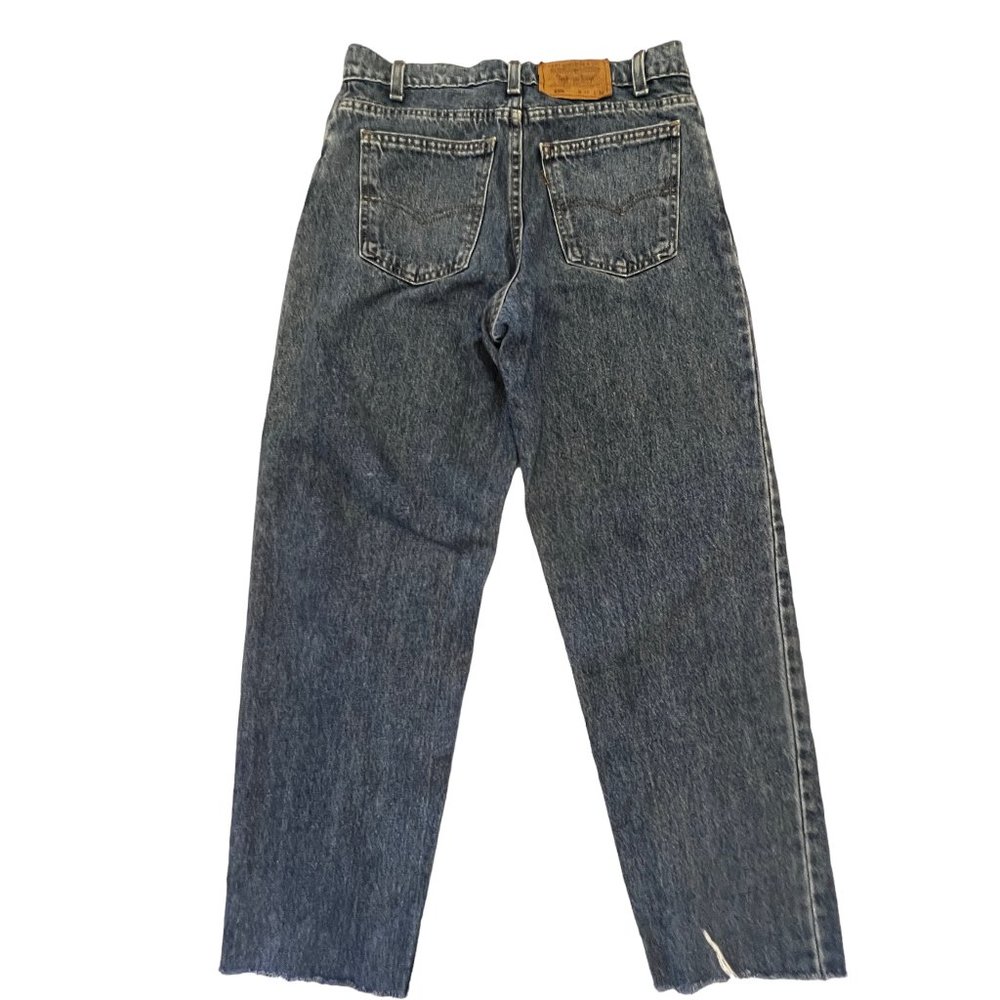 LEVI 'S 550 Vintage Denim 100% Cotton High Waist Jeans Size 32 - Picture 2 of 7